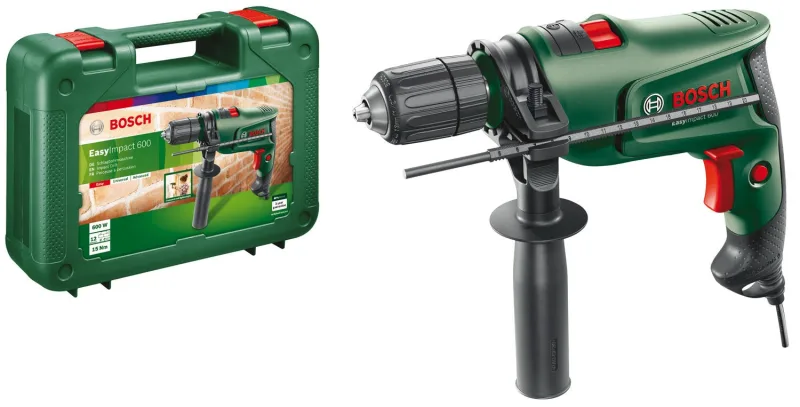 Taladro percutor rotativo bosch easyimpact 600w taladro 600