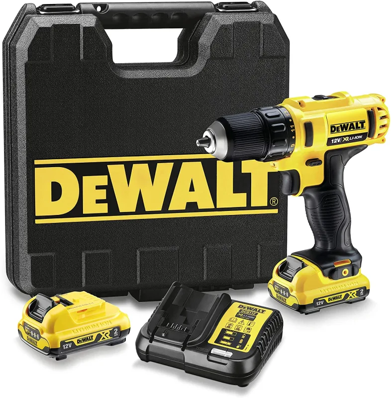 Taladro atornillador xr 10.8v 2.0ah dewalt dcd710d2