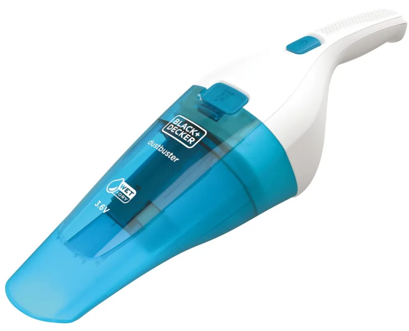 Aspirador portátil sin cable para sólidos y líquidos black+decker wdc115wa