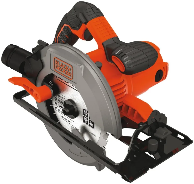 Sierra circular 1500w black+decker cs1550
