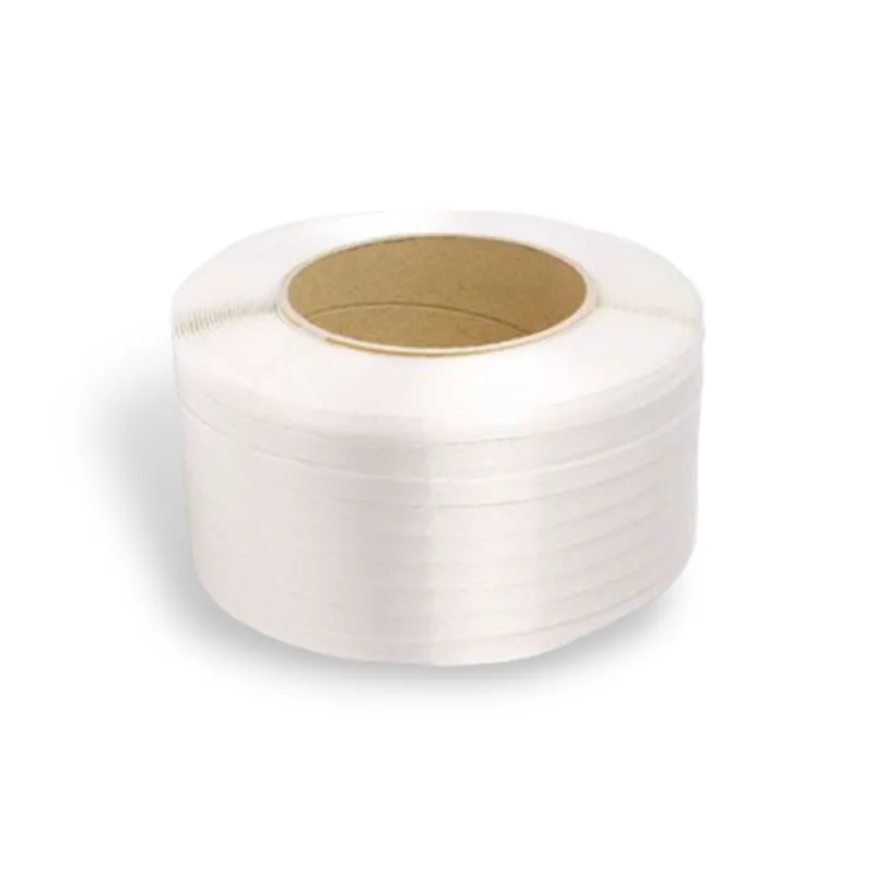 Bobina de fleje de polipropileno blanco de 25 metros ro-ma