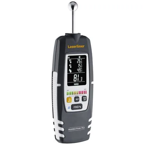 Laserliner multiwet-finder plus - medidor de humedad