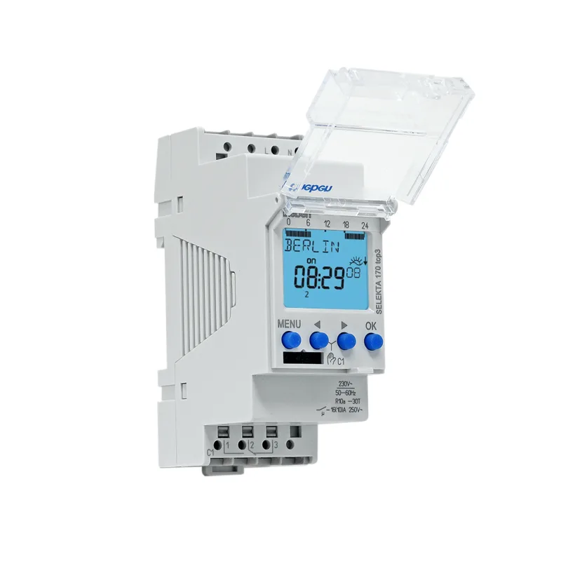 Theben 1700130 selekta 170 top3 - reloj astronómico con programación semanal - 1 canal