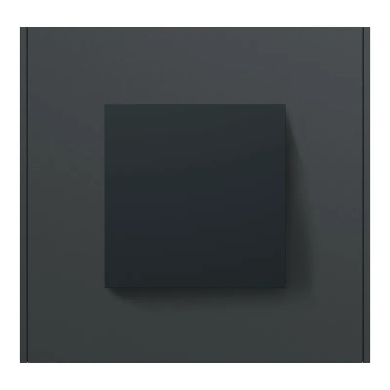 Pack 3 conmutadores monoblock unica antracita