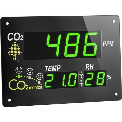 Tfa dostmann monitor professionale di anidride carbonica air co2ntrol observer 31,5002
