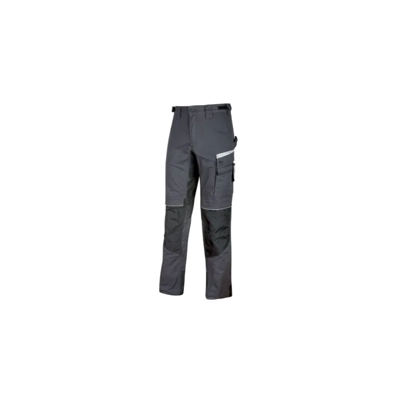 U-power pantalon à ceinture flash taille 52 gris asfalt 63 % pes / 34