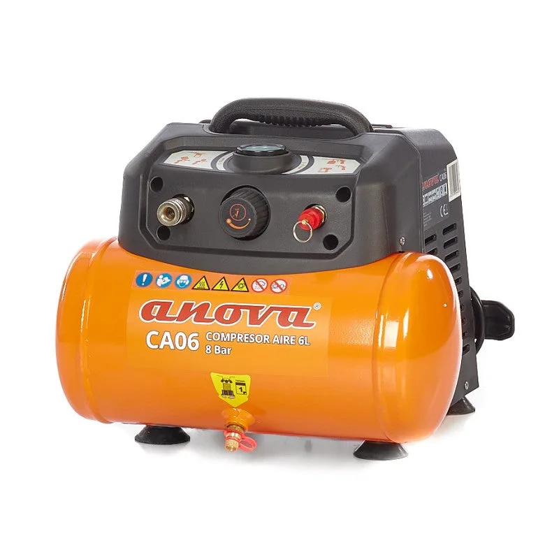 Compresor aire anova 6l