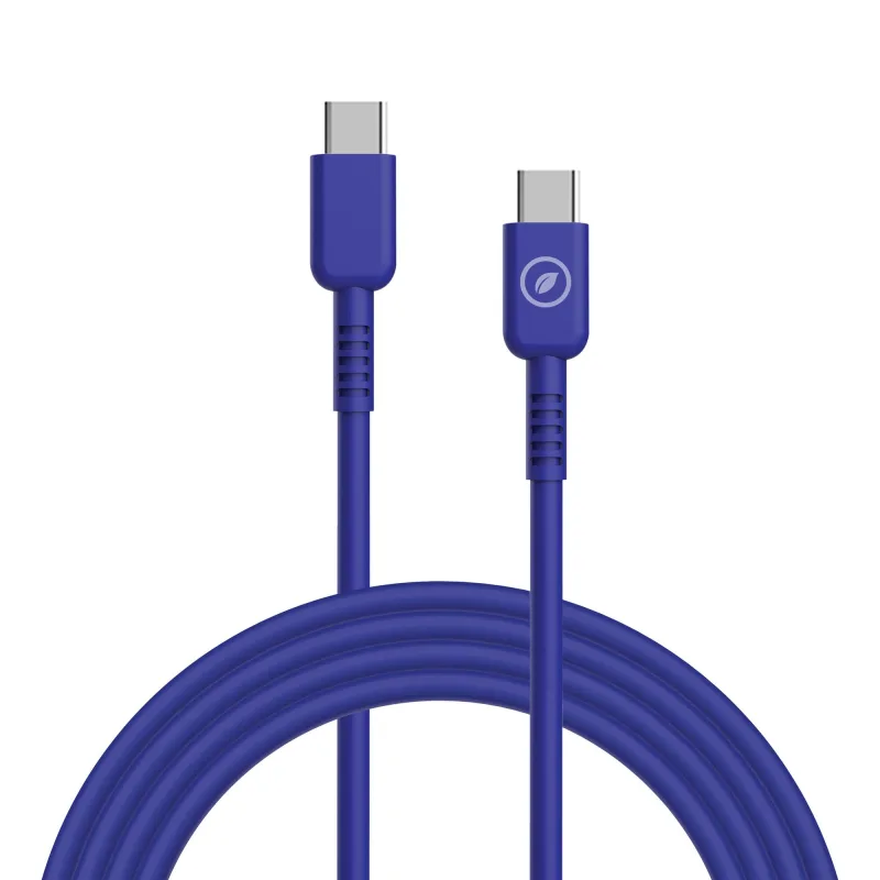 Cable muvit for change usb-c/usb-c 1,2 mazul