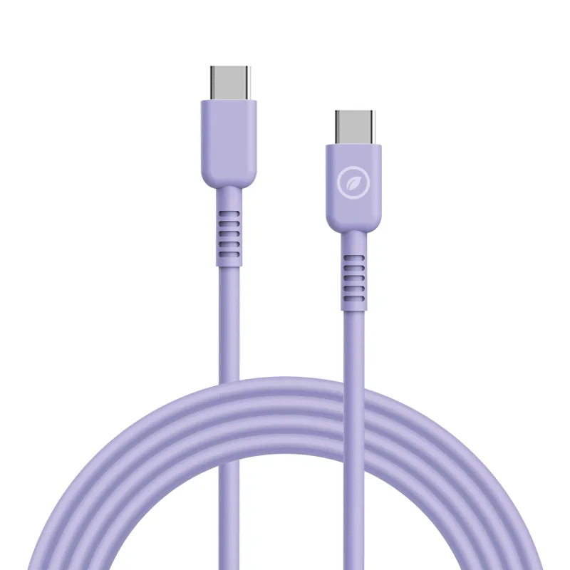 Cable muvit for change usb-c/usb-c 1,2 m lavanda