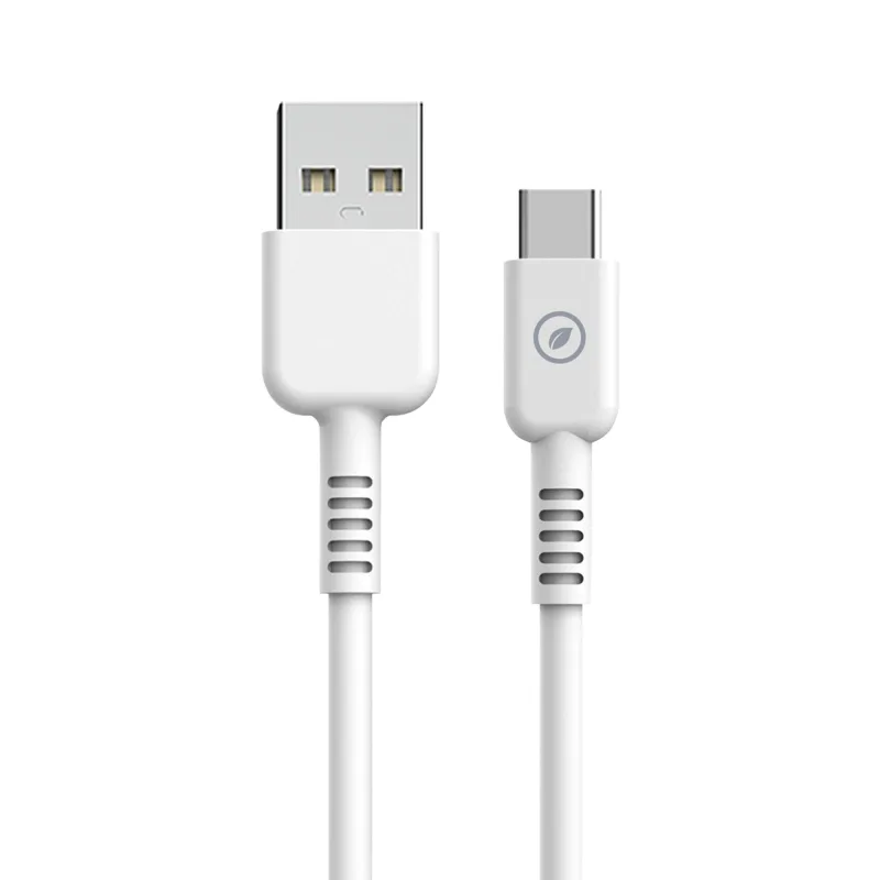 cable muvit for change usb a tipo c 3a/60w 0.2m blanco