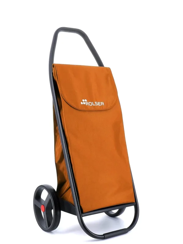 Carro rolser com mf black tube 2 ruedas grandes - naranja