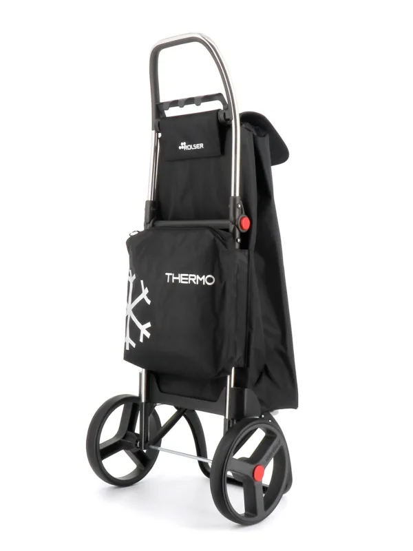 Carro rolser i-max termo zen 2 ruedas grandes plegable - negro