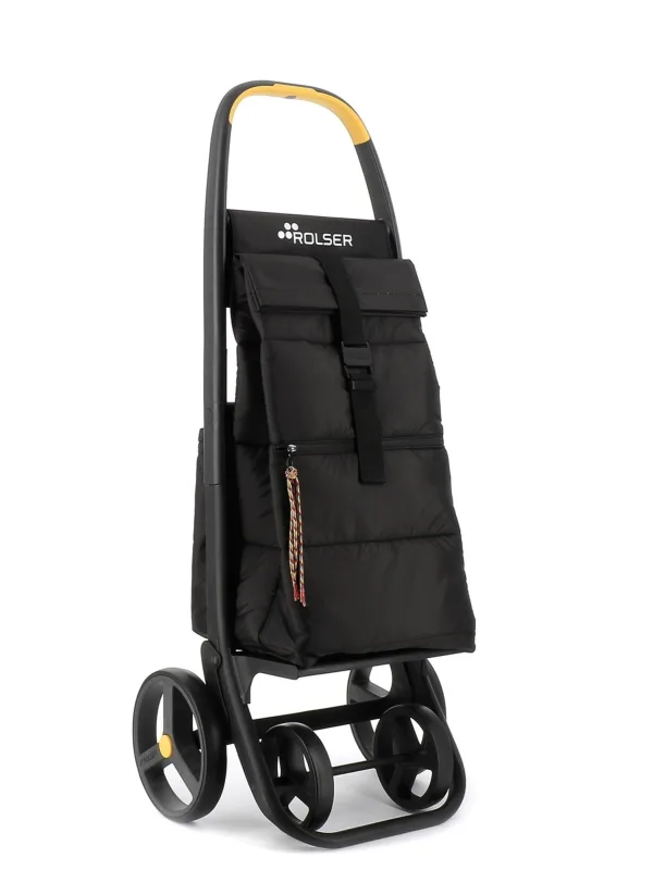 Carro rolser clec termo polar 8 plus lemon 4 ruedas grandes - negro