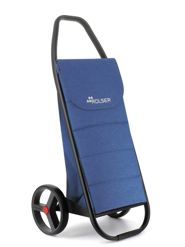 Carro rolser com tweed polar black tube 2 ruedas grandes - azul