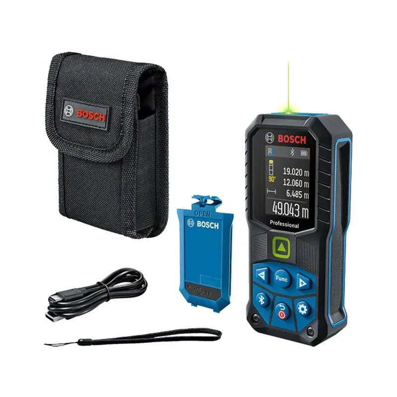 Láserfinder glm 50-27 cg diodo láser verde | rango de medición 50m