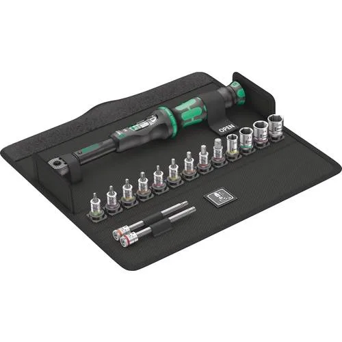 Wera jeu de clés dynamométriques bicycle set torque 1 16 pièces 2,5 -
