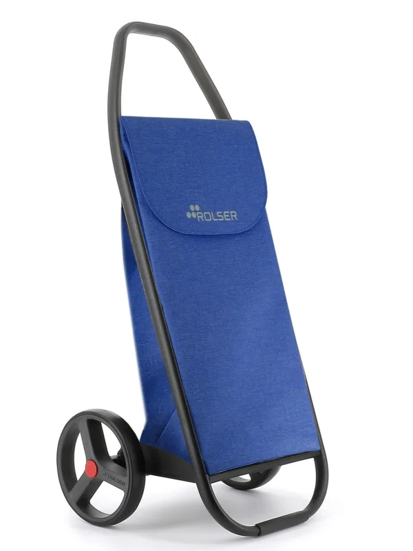 Carro rolser com tweed black tube 2 ruedas grandes - azul