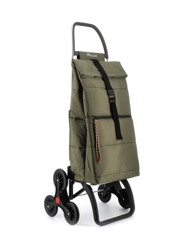 Carro rolser big polar 6 ruedas sube escaleras - kaki