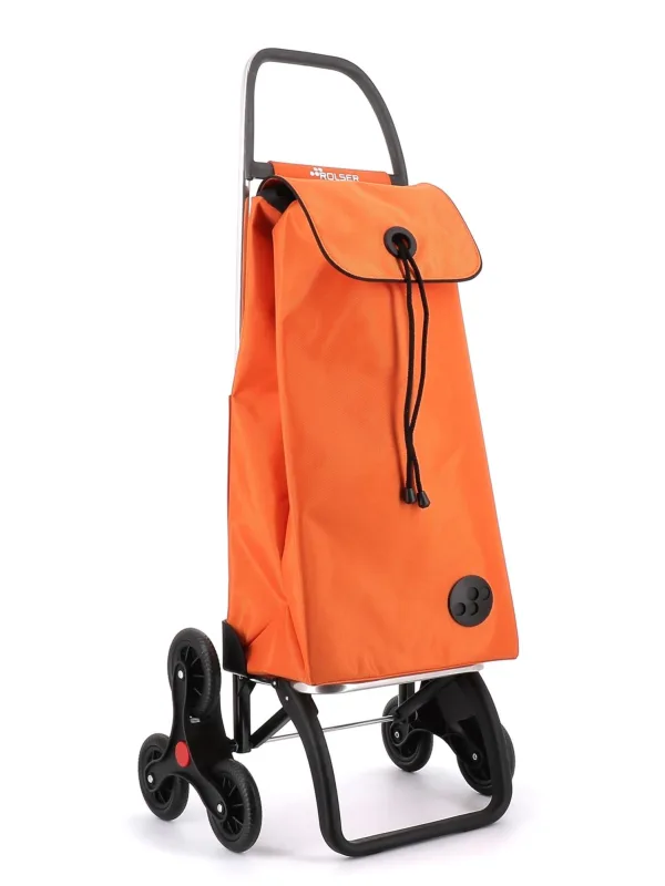 Carro rolser i-max mf 6 ruedas sube escaleras - naranja