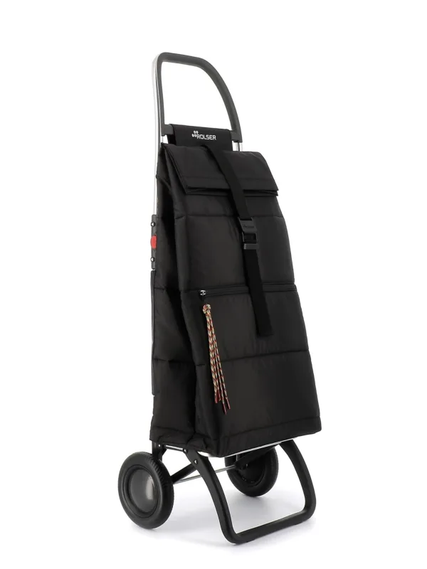Carro rolser big polar 2 ruedas plegable - negro