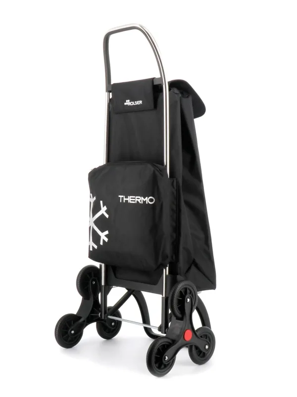 Carro rolser i-max termo zen 6 ruedas sube escaleras - negro