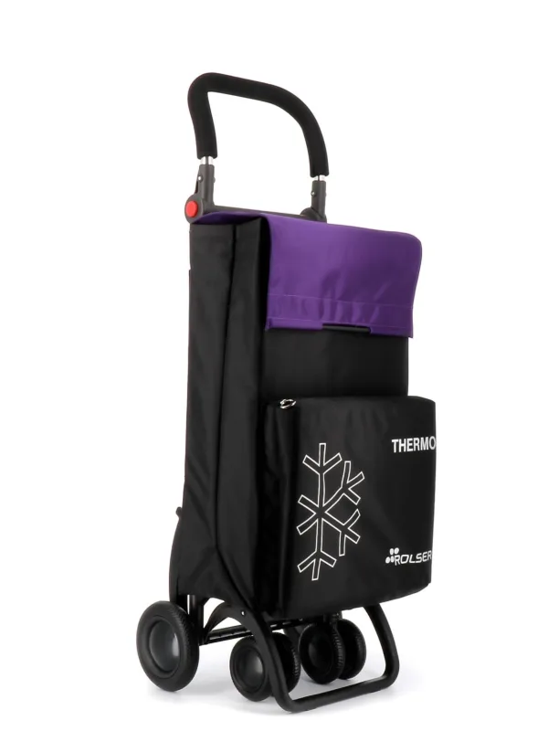 Carro rolser termo fresh mf 4.2 tour plus - negro/malva