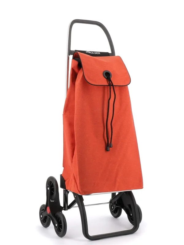 Carro rolser i-max ecoimax 6 ruedas sube escaleras - mandarina