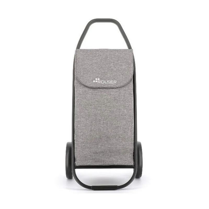 Carro rolser com tweed black tube 2 ruedas grandes - gris