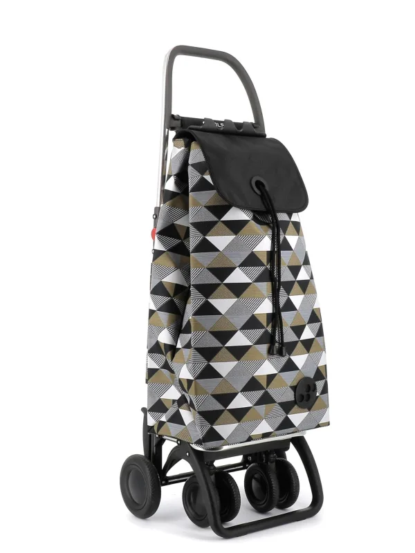 Carro rolser i-max sahara 4 ruedas 2 giratorias plegable - negro