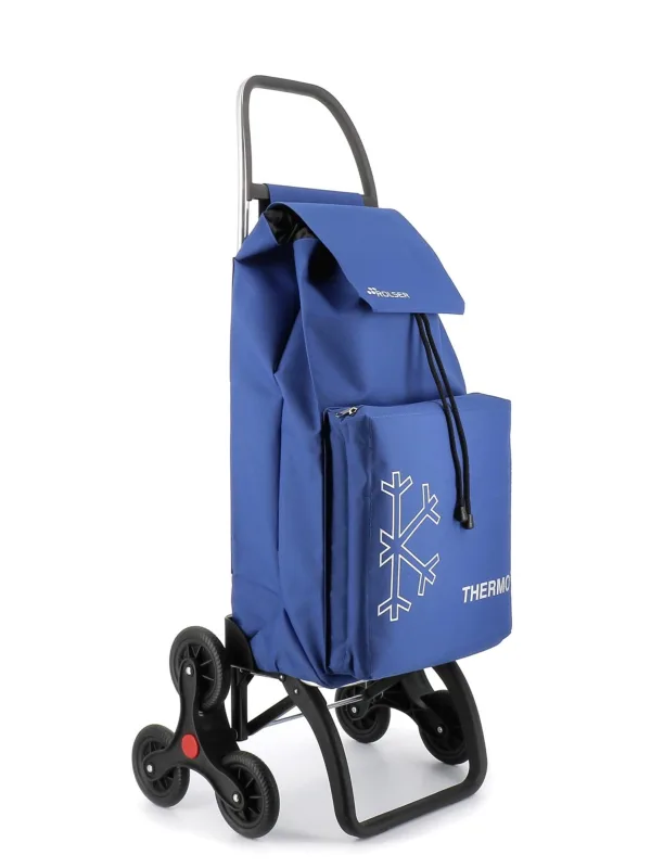Carro rolser saquet termo ln 6 ruedas sube escaleras - azul