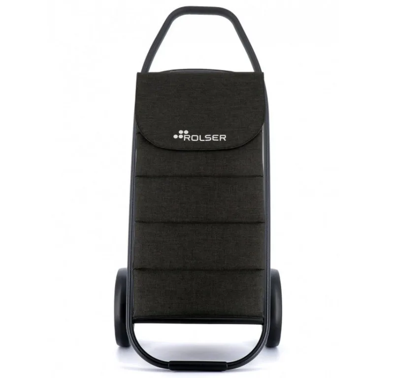 Carro rolser com tweed polar black tube 2 ruedas grandes - negro