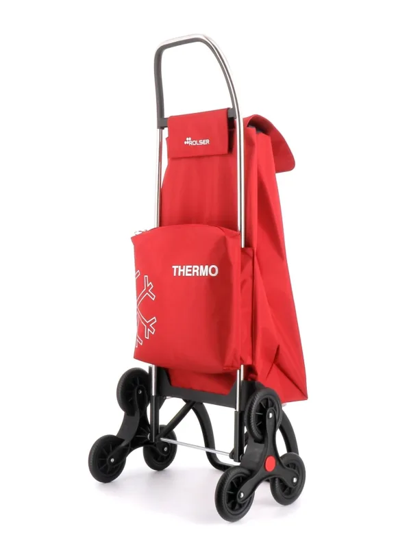 Carro rolser i-max termo zen 6 ruedas sube escaleras - rojo