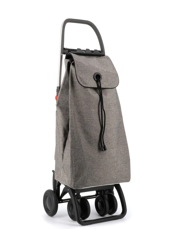 Carro rolser i-max ecoimax 4 ruedas 2 giratorias plegable - granito