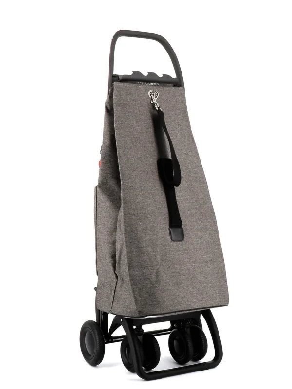 Carro rolser ecosak 4 ruedas 2 giratorias plegable - granito