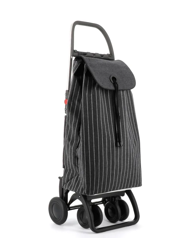 Carro rolser i-max tailor 4 ruedas 2 giratorias plegable - carbon