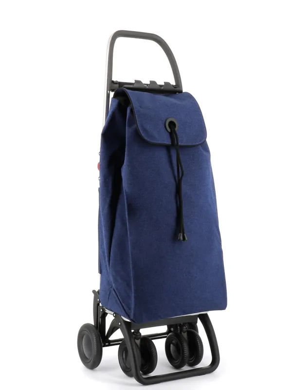 Carro rolser i-max ecoimax 4 ruedas 2 giratorias plegable - marino