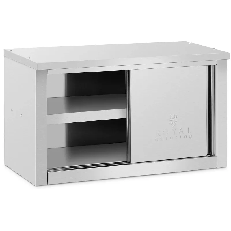Armario de pared - 900 x 400 x 500 mm - capacidad de carga por estante: 60 kg - royal catering