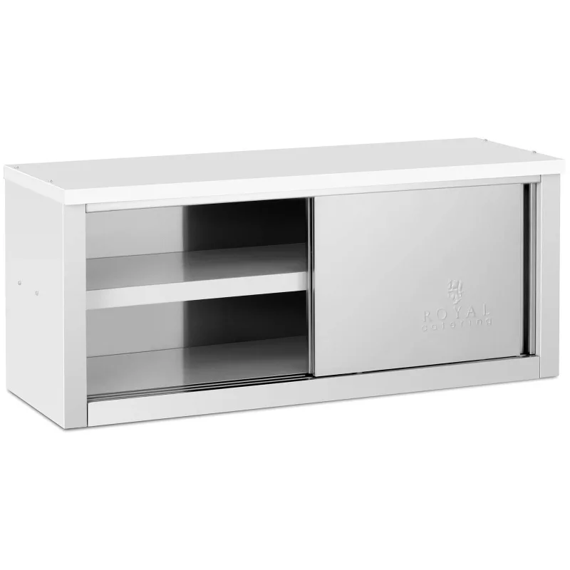 Armario de pared - 1200 x 400 x 500 mm - capacidad por estante: 65 kg - royal catering