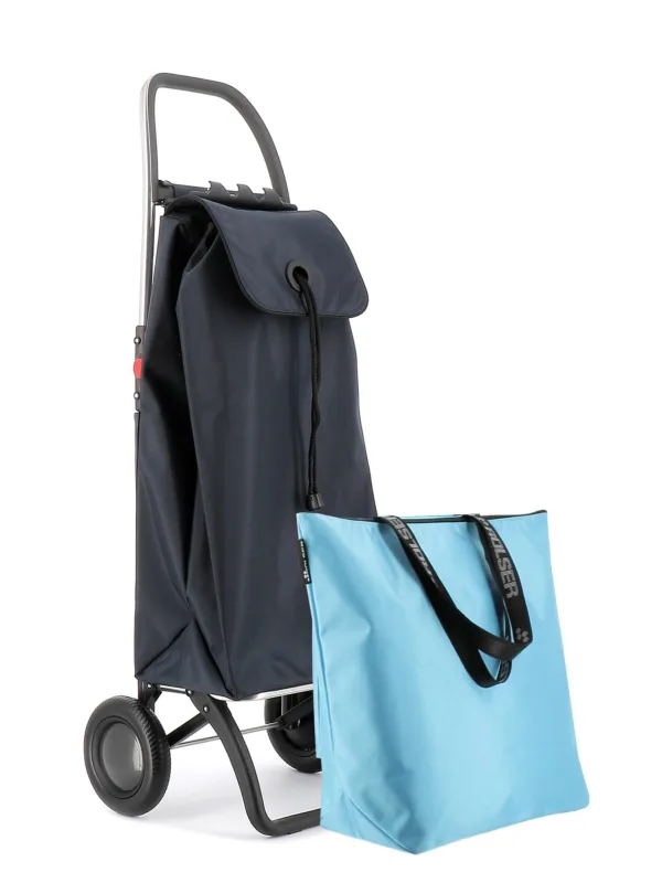 Combo carro rolser i-max mf 2 ruedas plegable + bolsa extra - marengo