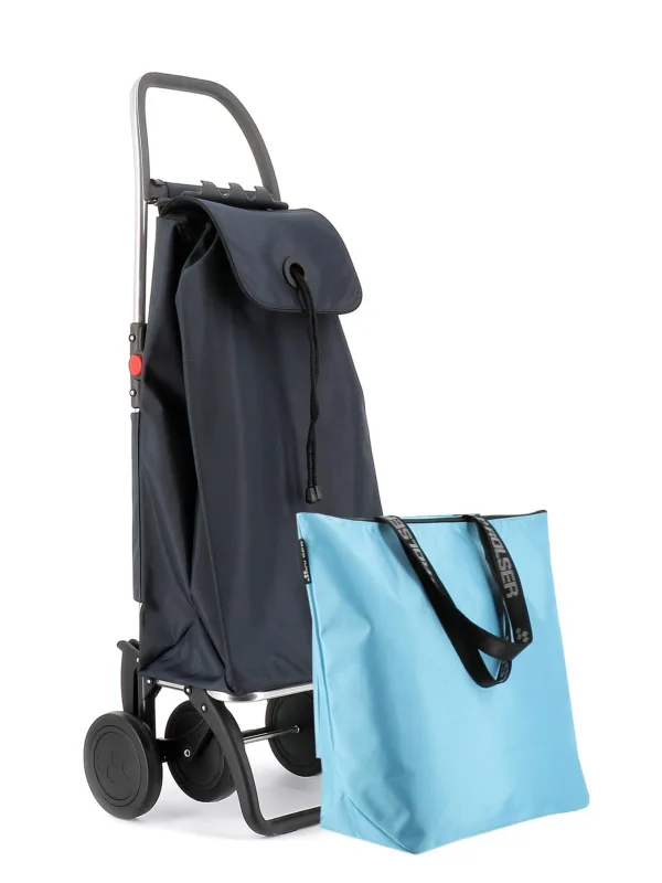 Combo carro rolser i-max mf 4 ruedas plegable + bolsa extra - marengo