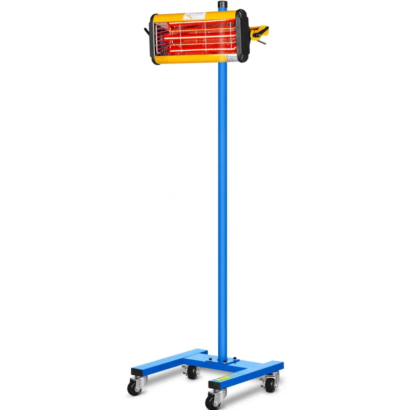 Secador de pintura infrarrojo automotriz - 1100 w - 1 lámpara