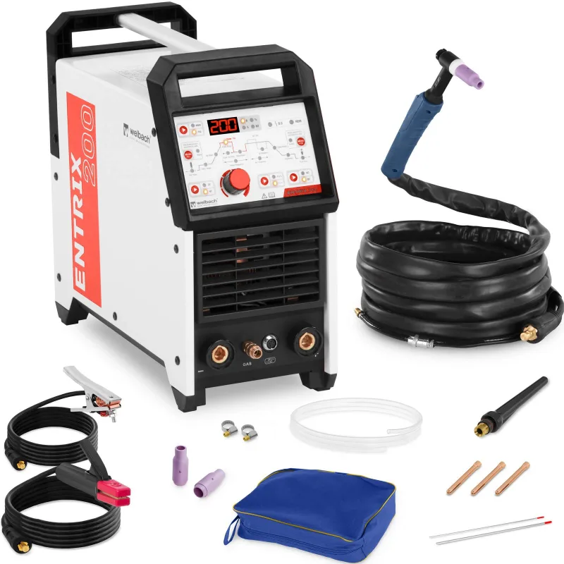 Soldador de aluminio - tig ac/dc - 200 a - sigital - 230 v - pulso