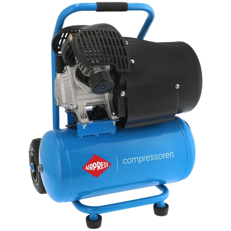 Compresor de aire de dos pistones airpress hl 425-24 8 bar 3 cv / 2,2 kw 260 l/min 24 l