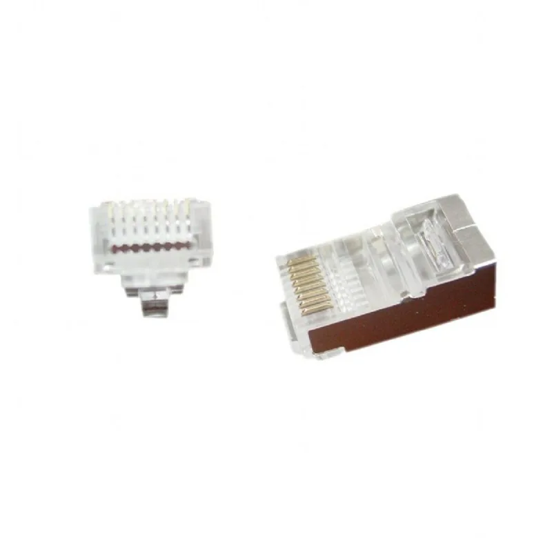 Conector rj45 gembird lc-ptf-01/100 10 unidades