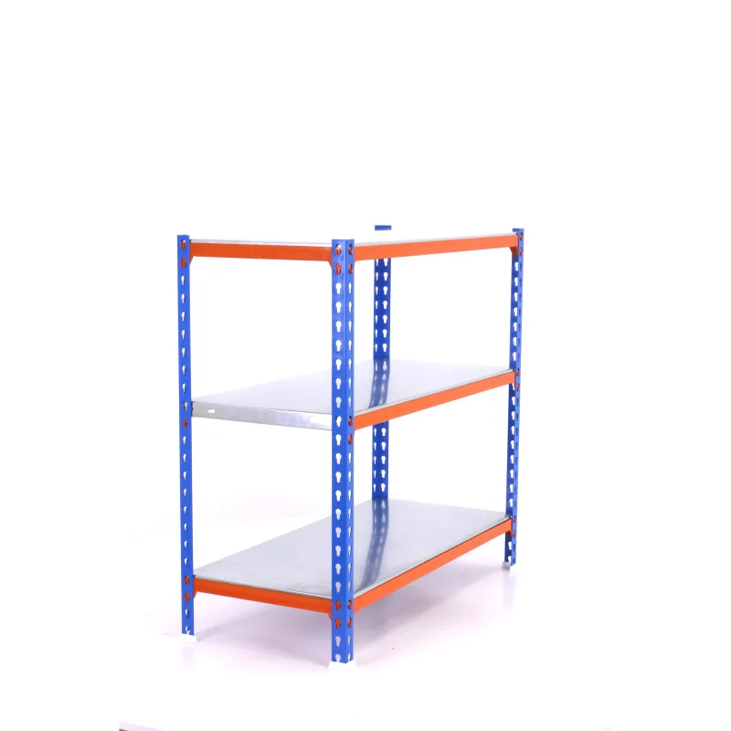 Estanteria sin tornillos simonclik azul/naranja 3/40