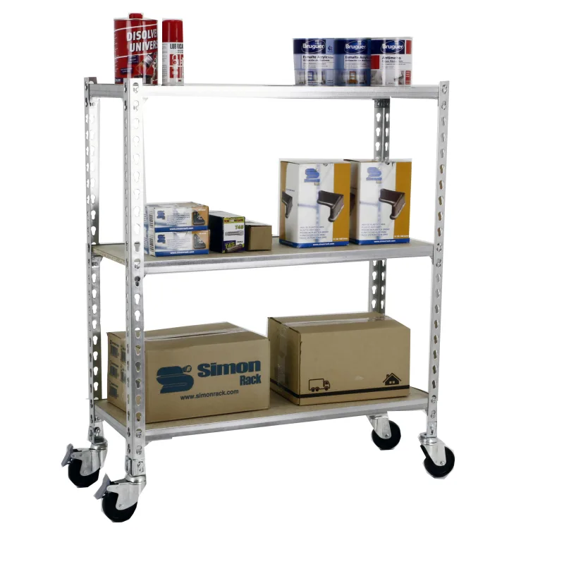 Estanteria sin tornillos maderclick movil galva mini 3/50