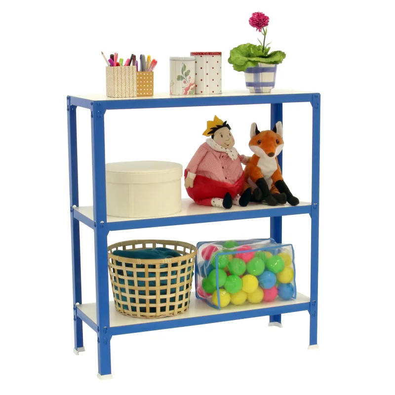 Estanteria sin tornillos homeclick azul plus 3/30