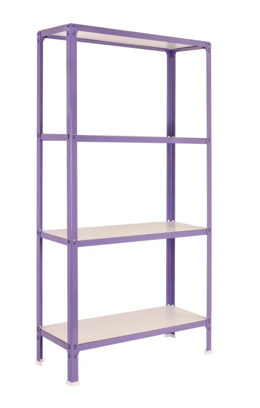 Estanteria sin tornillos homeclick violeta plus 5/30