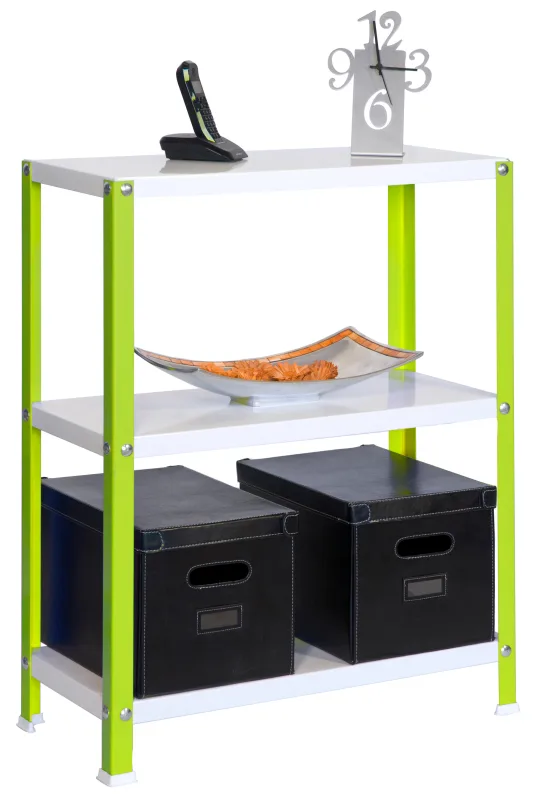 Estanteria con tornillos homeclassic verde plus 3/30