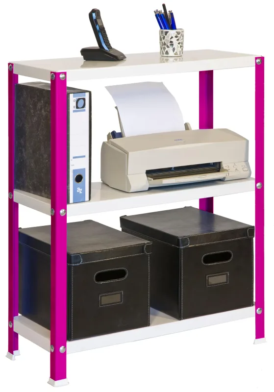 Estanteria con tornillos homeclassic rosa plus 3/40